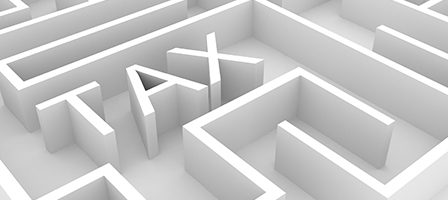 Word tax in maze form