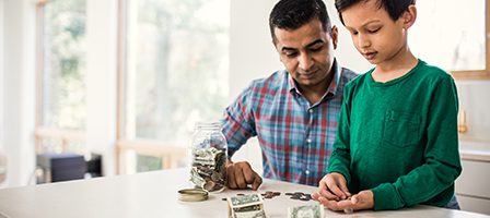 Teaching financial literacy at home