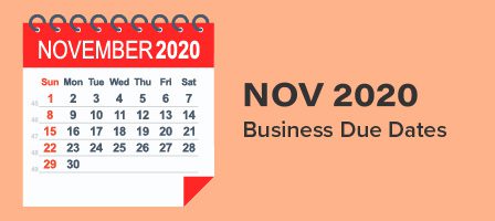 Business due dates notice