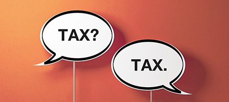 Tax question and answer bubbles