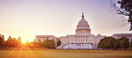 Sunrise over the U.S. Capitol