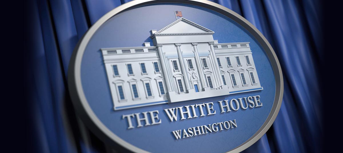 Oval White House seal, Washington D.C.