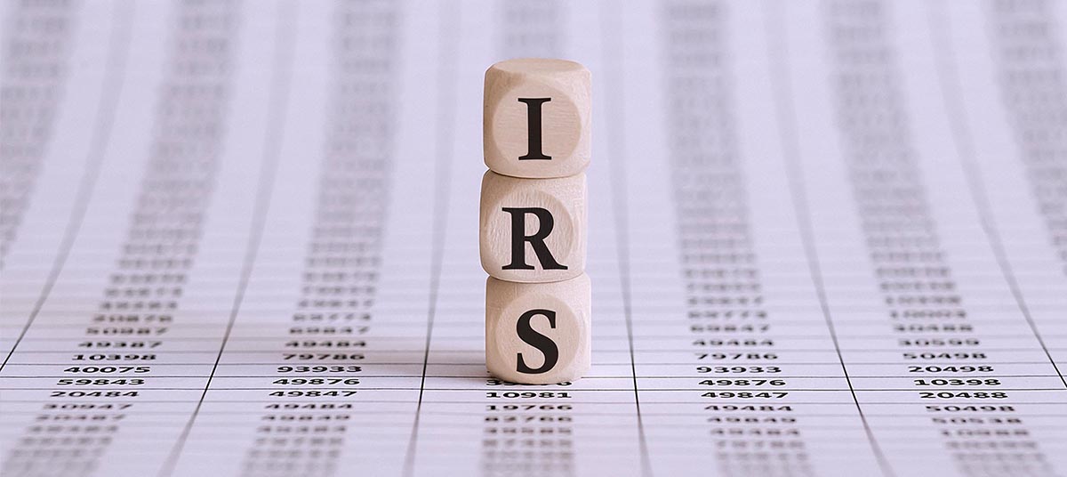 Stacked IRS blocks on table