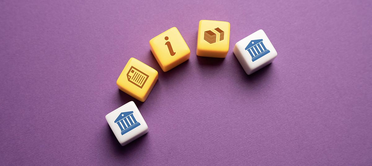 Yellow and white blocks with various symbols.
