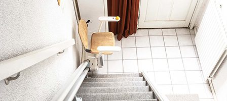 Home stairlift installation