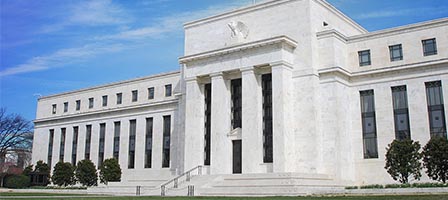 Classic architecture with columns and windows