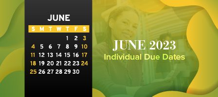 Individual due dates reminder for June 2023