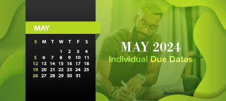 Green-themed May 2024 calendar design