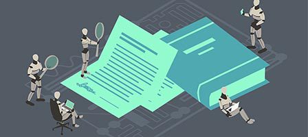 Robots analyzing documents and data